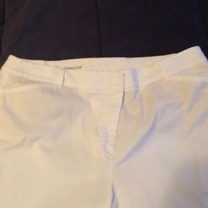 Talbot’s white Perfect Crop pant